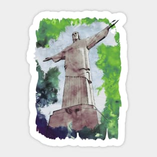 Christ the Redeemer Sticker